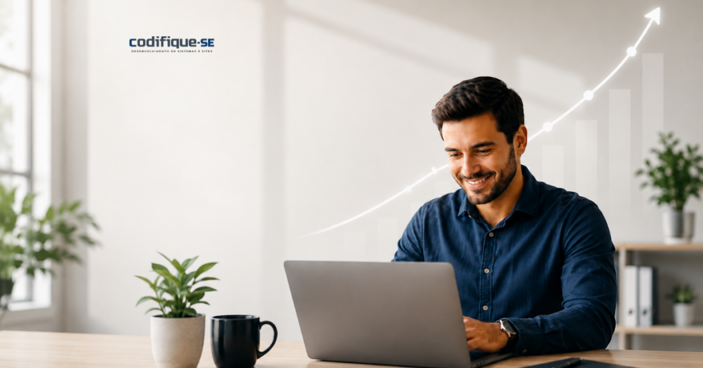 Descubra como a presença digital, SEO e um site profissional ajudam empresas a atrair clientes, fortalecer autoridade e crescer de forma estruturada na internet.